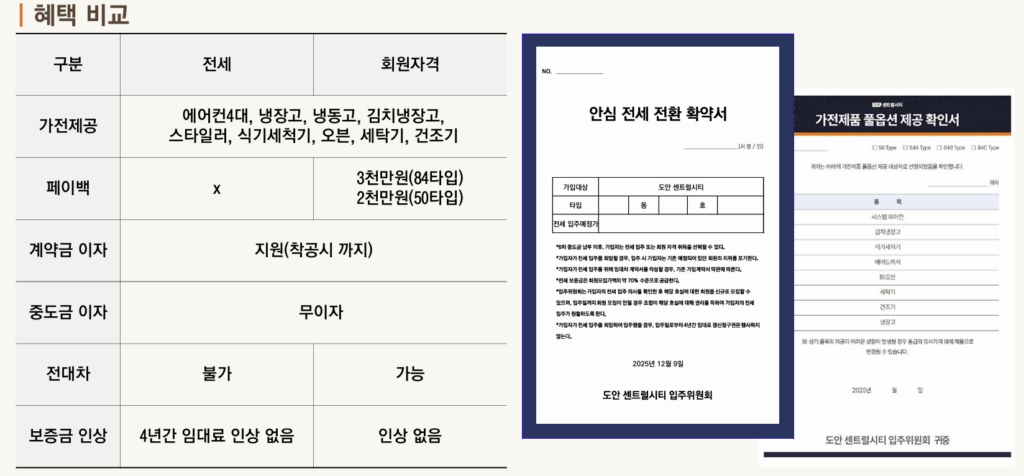 도안 상떼빌 센트럴시티 10년 민간임대