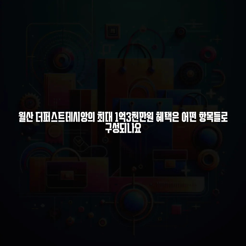 월산 더퍼스트데시앙 1억3천 파격할인혜택